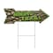 Signmission Hiking Trails Arrow Yard Sign Funny Home Decor 30in Wide C-ARROW10-999821 - alternate 1
